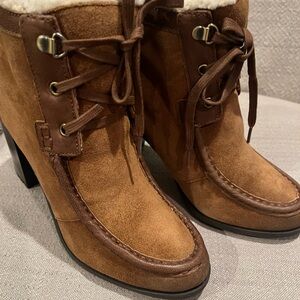Sam Edelman Madge Mocha Suede Boots